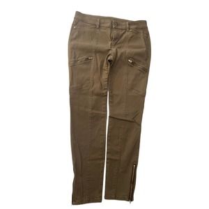 WHBM tan ankle length jeans size 6